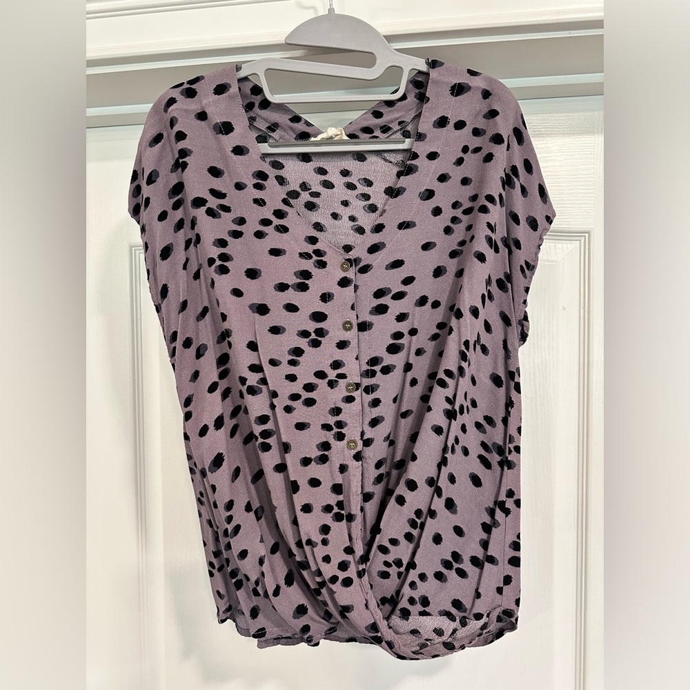 Entro Polka Dot Blouse